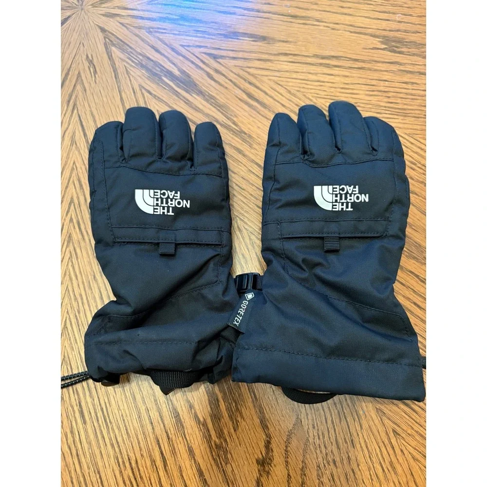 The North Face Kids Gore-Tex Ski Gloves Black Youth Small S/P Waterproof